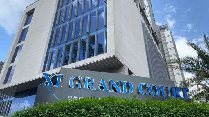 Sản phẩm của dự án Xi Grand Court bị mang ra đấu giá gồm 19 căn hộ, gần 2.244m2 diện tích thương mại, 13.25m2 diện tích hầm.