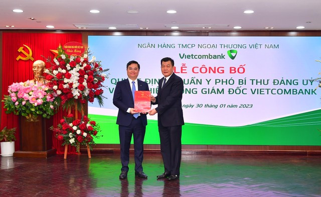 HĐQT Vietcombank đã quyết định bổ nhiệm ông Nguyễn Thanh Tùng, Phó tổng giám đốc giữ chức vụ Tổng giám đốc Vietcombank kể từ ngày 30/1/2023.