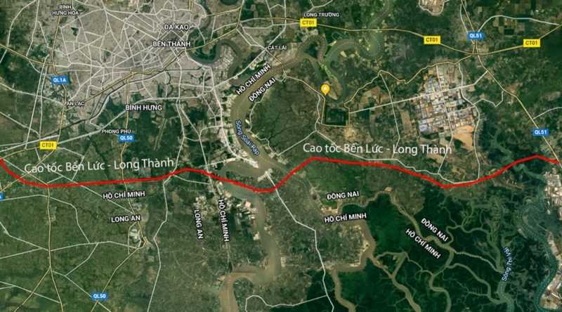 Cao tốc Bến Lức - Long Thành khi hoàn thiện hứa hẹn sẽ “nối gần” các tỉnh miền Tây với khu vực Đông Nam Bộ.