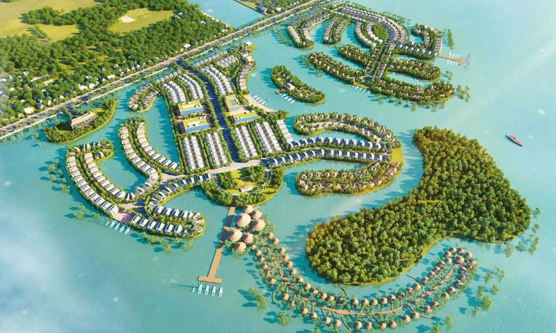 Công ty CP Thị Nại Eco Bay còn nợ UBND tỉnh Bình Định 411 tỷ đồng tiền thuê đất của dự án Khu du lịch sinh thái và biệt thự Đầm Thị Nại.