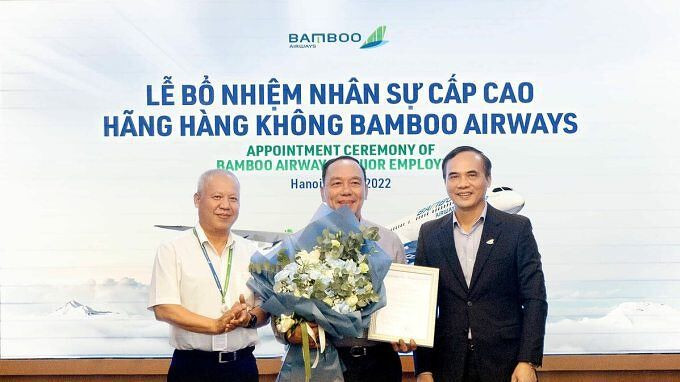 Ông Đào Đức Vũ vừa được bổ nhiệm làm Phó Tổng Giám đốc kiêm Giám đốc Khối Khai thác bay của Bamboo Airways.