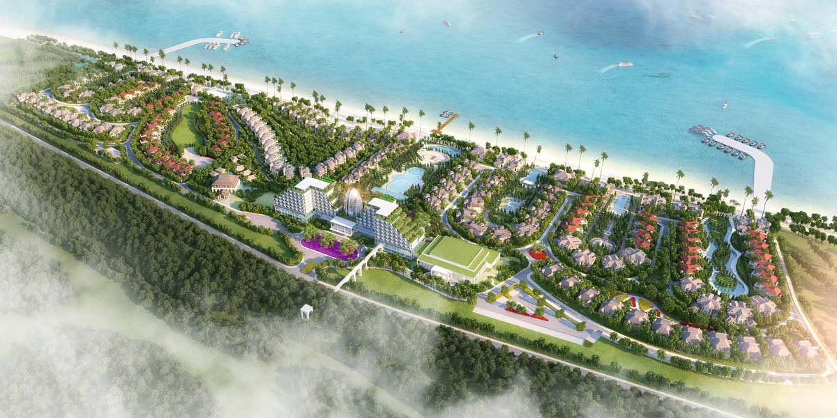 Khu du lịch sinh thái Biển Xanh với tên thương mại Khu nghỉ dưỡng Edenia Resort Hồ Tràm là một trong những dự án mà công ty gia đình của ông Hoàng Cao Trí sở hữu.