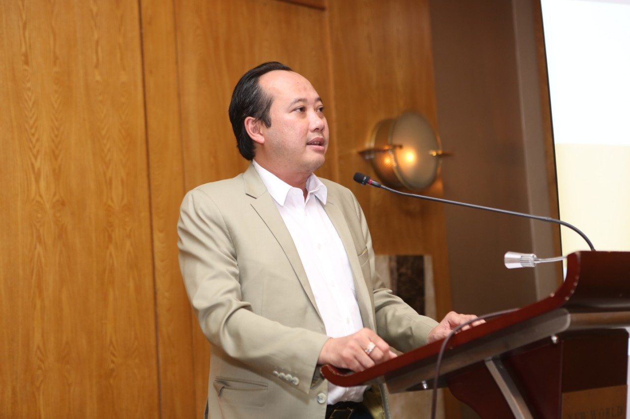Ông Lê Thống Nhất, nhà sáng lập kiêm Chủ tịch HĐQT Tập đoàn Danh Khôi. 