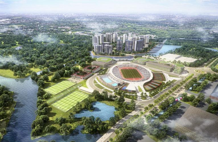 Saigon Sports City là khu đô thị phức hợp thông minh tọa lạc tại phường An Phú, quận 2, TP.HCM có tổng diện tích 64 ha. 