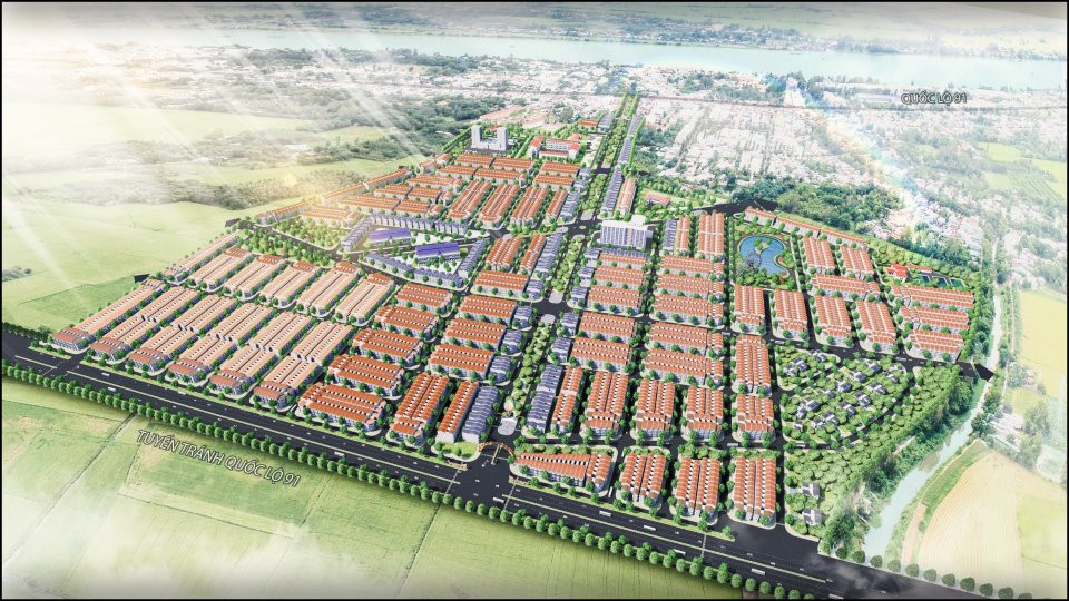 Khu đô thị Sao Mai Tây Cái Dầu của Tập đoàn Sao Mai có tổng mức đầu tư lên đến 800 tỷ đồng với diện tích 62 ha.