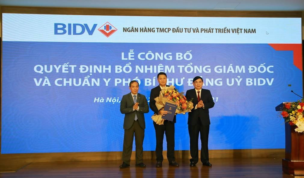 BIDV bổ nhiệm ông Lê Ngọc Lâm làm tổng giám đốc.