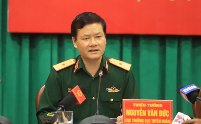 Thiếu tướng Nguyễn Văn Đức, Cục trưởng Cục Tuyên huấn, khẳng định đến hết năm 2022, quyết tâm hoàn thành nhiệm vụ sân bay Phan Thiết.