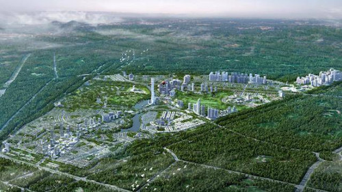 Khu vực nghiên cứu dự án ở phía Tây của TPHCM, cách trung tâm thành phố khoảng 10 km và cách sân bay Tân Sơn Nhất khoảng 15km