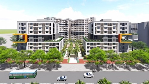 Dự án nhà ở xã hội tại khu đô thị mới Kim Chung, huyện Đông Anh, Hà Nội