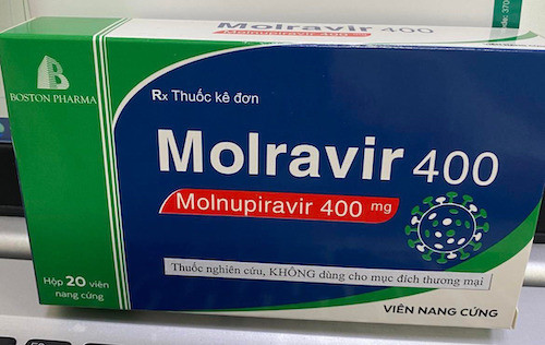 Thuốc Molravir do Công ty Boston Việt Nam sản xuất