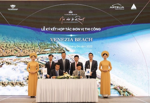 Delta Group cùng HVD kiến tạo Venezia Beach HomeResort chất lượng 5 sao