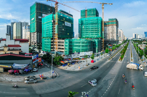 Nguồn cung căn hộ trong quý I.2022 đều ghi nhận sự giảm sút tại hai thị trường Hà Nội và TP.HCM