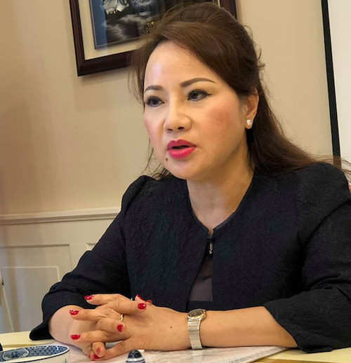 Bà Chu Thị Bình, Chủ tịch Hội đồng quản trị kiêm Phó tổng giám đốc Minh Phú 