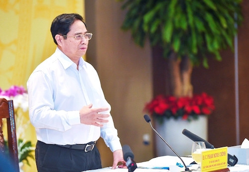 Thủ tướng Phạm Minh Chính: Các đối tác quốc tế rất  quan tâm tới khu vực Cái Mép - Thị Vải