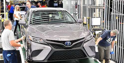 Toyota đã vượt qua được những khó khăn từ sự thiếu hụt chip tốt hơn các nhà sản xuất ôtô khác.