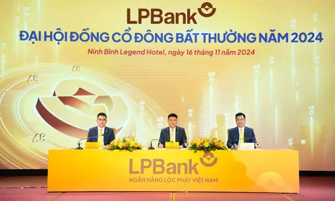 ĐHĐCĐ bất thường năm 2024 Ngân hàng LPBank: đầu tư cổ phiếu thuộc danh mục VN30 và phát hành cổ phiếu trả cổ tức tỷ lệ 16,8%