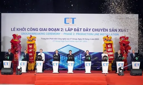 CT Semiconductor, thành viên Tập đoàn CT Group, khởi công nhà máy chip bán dẫn đầu tiên do người Việt làm chủ công nghệ