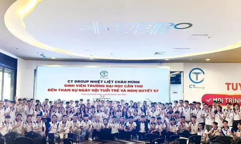 150 sinh viên xuất sắc từ Đại học Cần Thơ đến thăm CT Innovation Hub