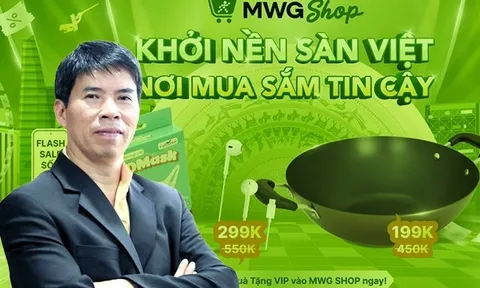 Thế Giới Di Động (MWG) của chủ tịch Nguyễn Đức Tài mở lại mảng thương mại điện tử