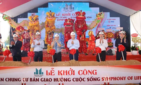 Nam Hiệp Thành Bình Dương phối hợp với Hoàng Anh Holdings tổ chức lễ khởi công dự án Symphony of Life