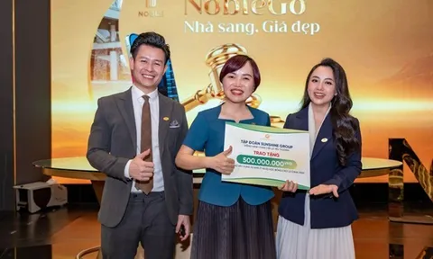 Sunshine Group livestream bất động sản, giảm giá 1 tỷ đồng cho khách hàng, trích 500 triệu đồng/phiên làm thiện nguyện