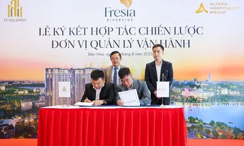 TV Holdings ký kết hợp tác chiến lược với Altara Hospitality Group để quản lý vận hành dự án Fresia Riverside