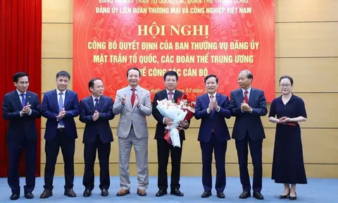 Thứ trưởng Bộ Tài chính Hồ Sỹ Hùng giữ chức vụ Bí thư Đảng ủy VCCI