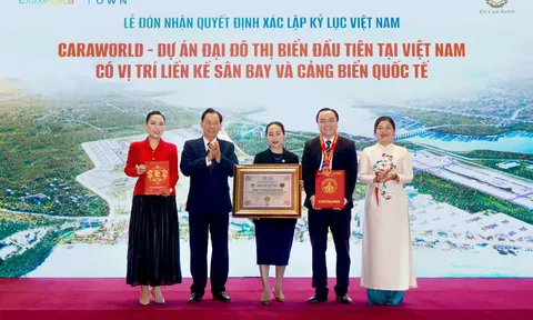 CaraWorld Cam Ranh lập kỷ lục thứ 2 chỉ trong vòng 6 tháng