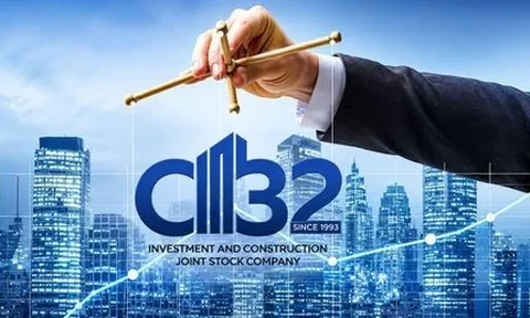 Cổ phiếu tăng trần 9 phiên, Công ty Đầu tư và Xây dựng 3-2 (C32) xin Ủy ban Chứng khoán Nhà nước kiểm tra vì nghi ngờ có hoạt động thâu tóm