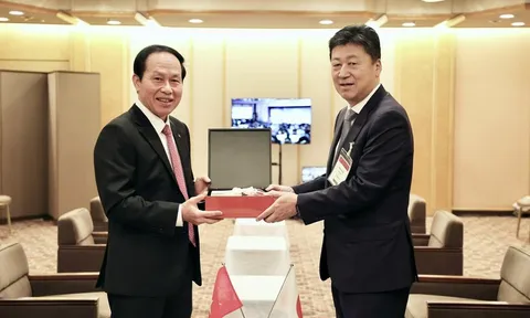 Phó Thủ tướng Lê Tiến Châu tiếp Chủ tịch kiêm Giám đốc điều hành Tập đoàn Nikkei