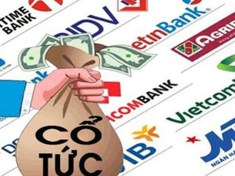 Techcombank, VPBank và MB sẽ chốt quyền nhận cổ tức tiền mặt trong tuần này