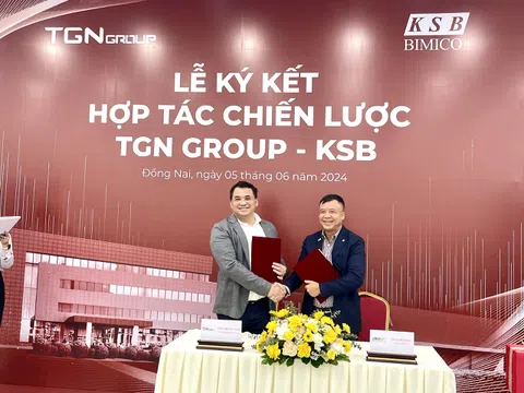 KSB bắt tay hợp tác chiến lược với TGN Group