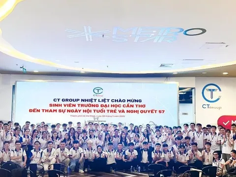 150 sinh viên xuất sắc từ Đại học Cần Thơ đến thăm CT Innovation Hub