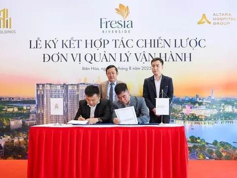 TV Holdings ký kết hợp tác chiến lược với Altara Hospitality Group để quản lý vận hành dự án Fresia Riverside