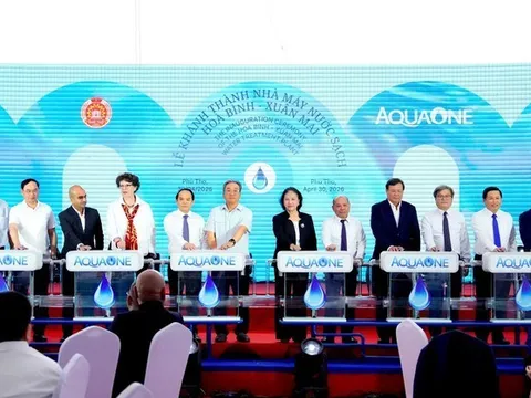 Aqua One, Công ty của Shark Liên, khánh thành nhà máy 5.000 tỷ đồng tại Phú Thọ