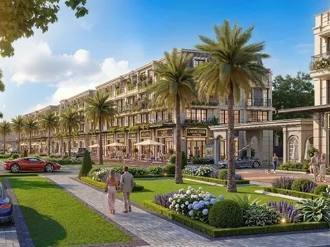 Shophouse Sol Garden: Phố mua sắm bộ hành chuẩn Nam Âu đầu tiên tại Bắc Sông Cấm