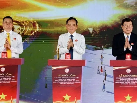 TP.HCM chính thức khởi công 8 dự án, tổng vốn 9,6 tỷ USD