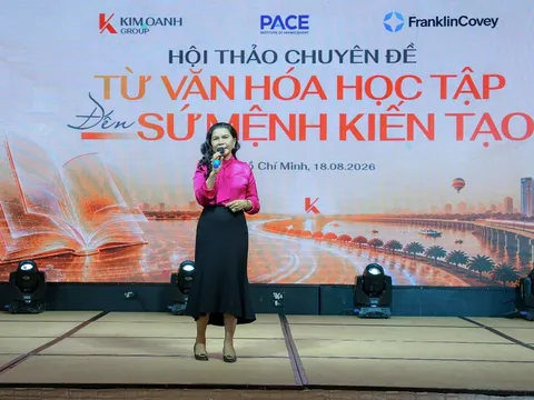Kim Oanh Group tổ chức Hội thảo chuyên đề “Từ văn hoá học tập đến sứ mệnh kiến tạo”