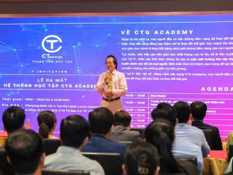 CTG Academy của Tập đoàn CT Group ra mắt nền tảng học tập E-Learning