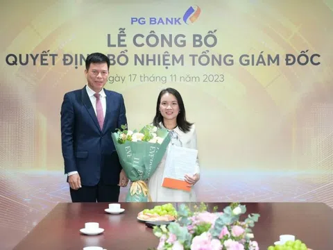 PGBank bổ nhiệm bà Đinh Thị Huyền Thanh làm tổng giám đốc