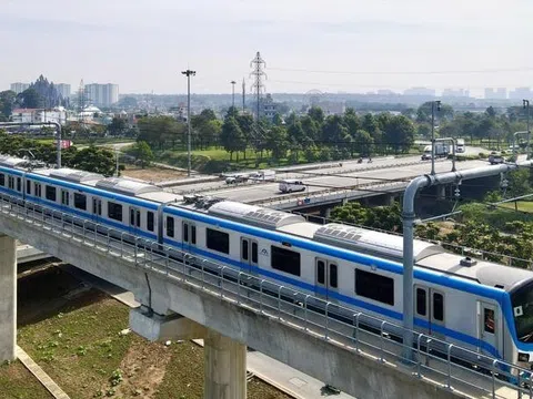 UBND TP.HCM: Tuyến metro số 1 Bến Thành - Suối Tiên sẽ chạy thử nghiệm vào 30/4