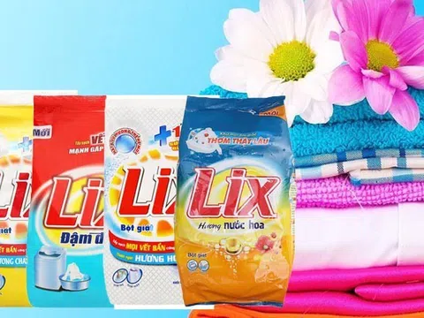 Bột Giặt LIX (LIX) chốt thưởng cổ phiếu tỷ lệ 100% sau khi thị giá cổ phiếu tăng 38% từ đầu năm