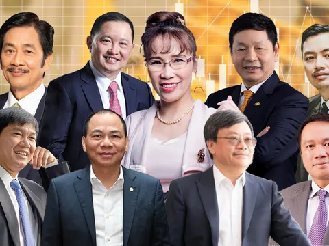 VnIndex tăng so với năm 2022 nhưng tài sản của top 10 người giàu trên sàn chứng khoán lại giảm mạnh