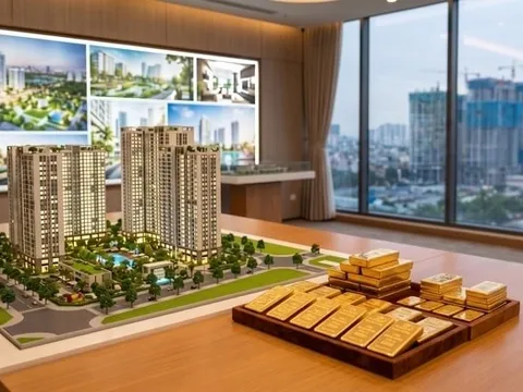 NHNN lưu ý chương trình giao dịch bất động sản bằng vàng